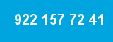 922 157 72 41 922 157 72 41